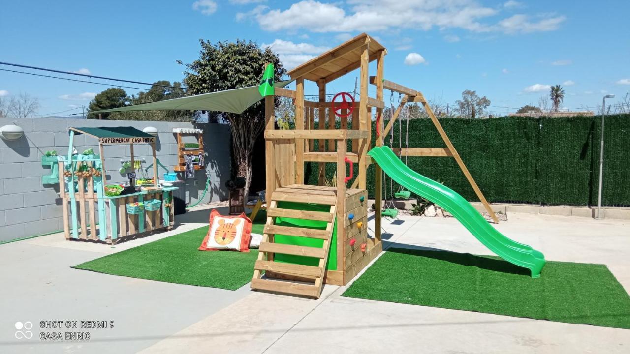 Penzion Casa Enric , Con Zona Infantil, Piscina Y Parking Privado Deltebre Exteriér fotografie